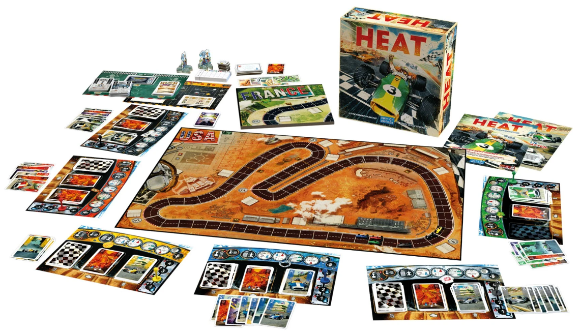 Brettspiel Heat (Deutsche Version)