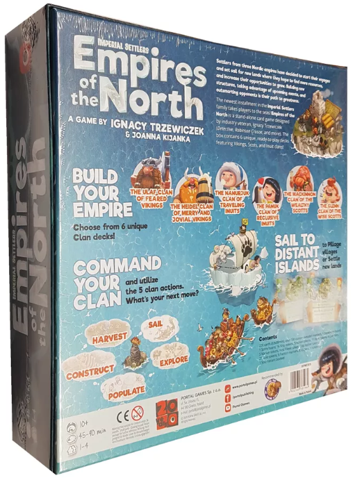 Board Game Imperial Settlers. Empires of the North (English Version)