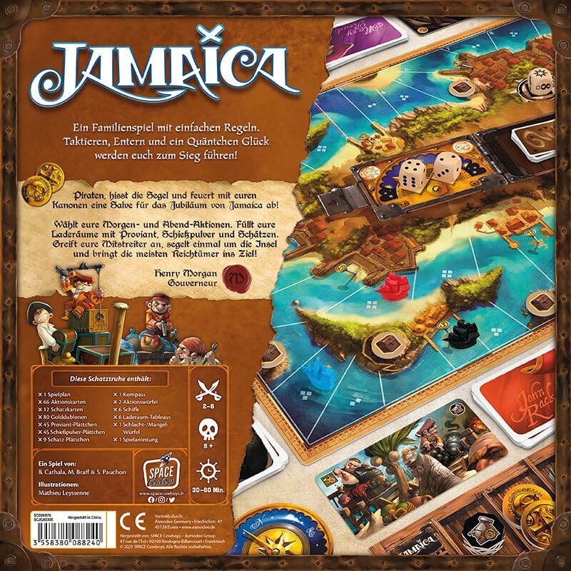 Brettspiel Jamaica (Deutsche Version)