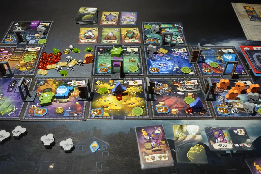 Board game Keep The Heroes Out! (English version)