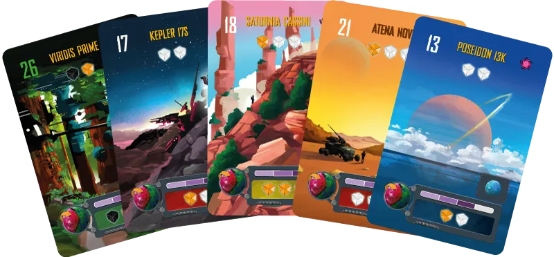 Brettspiel Kepler 3042. Second Edition (Englische Version)