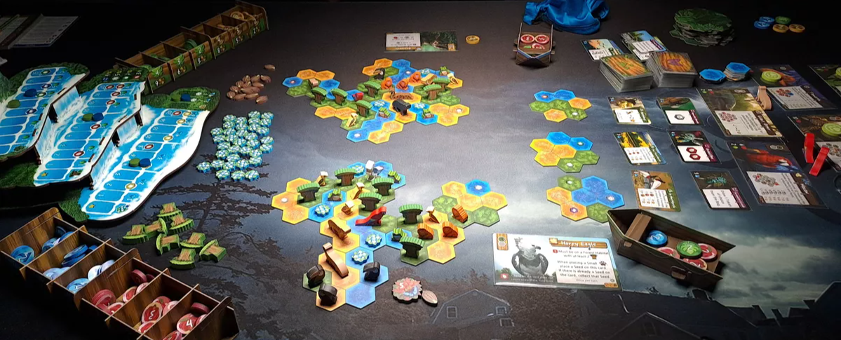 Brettspiel Life of the Amazonia (Englische Version)