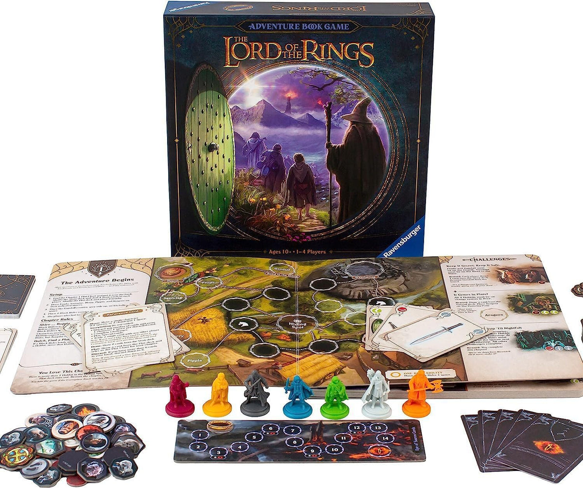 Board Game Lord of the Rings. Adventure Book Game (English Version)