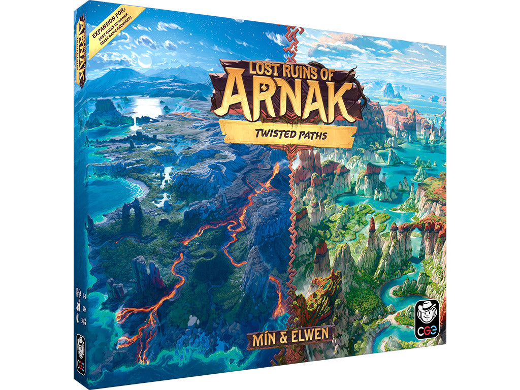 Erweiterung Lost Ruins of Arnak. Twisted Paths (Englische Version)