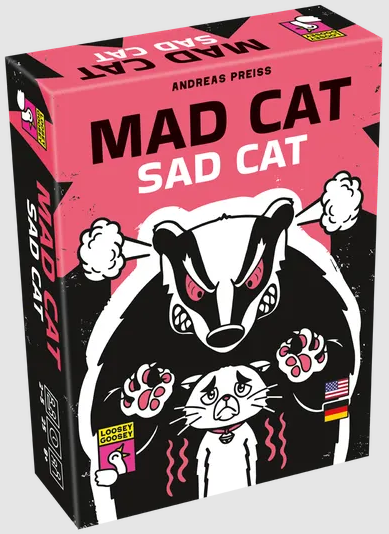 Brettspiel Mad Cat Sad Cat (Deutsche, Englische Versionen)