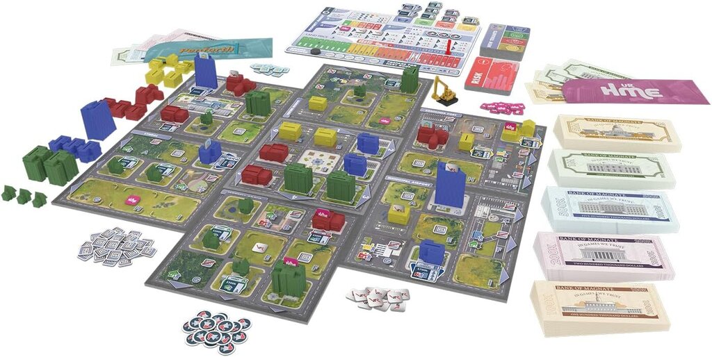 Board Game Magnate. The First City (German Version)