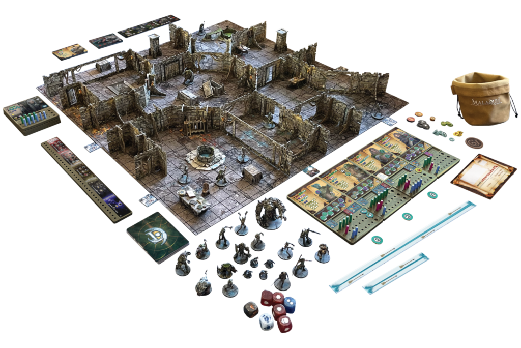 Board Game Maladum. Dungeons of Enveron (English Version)