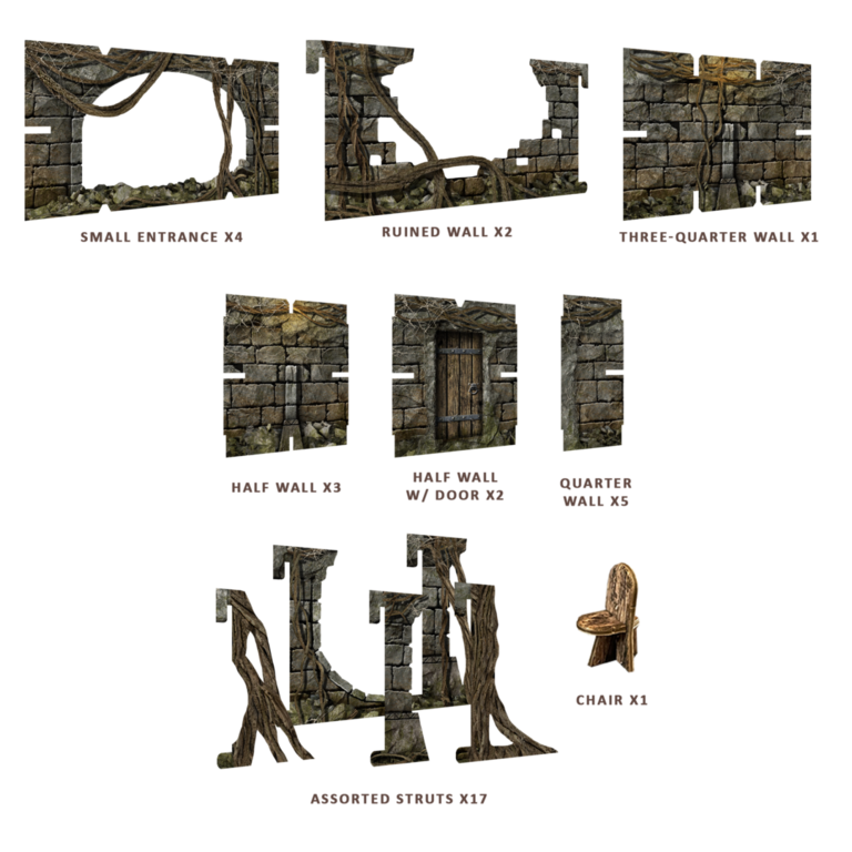 Board Game Maladum. Dungeons of Enveron (English Version)