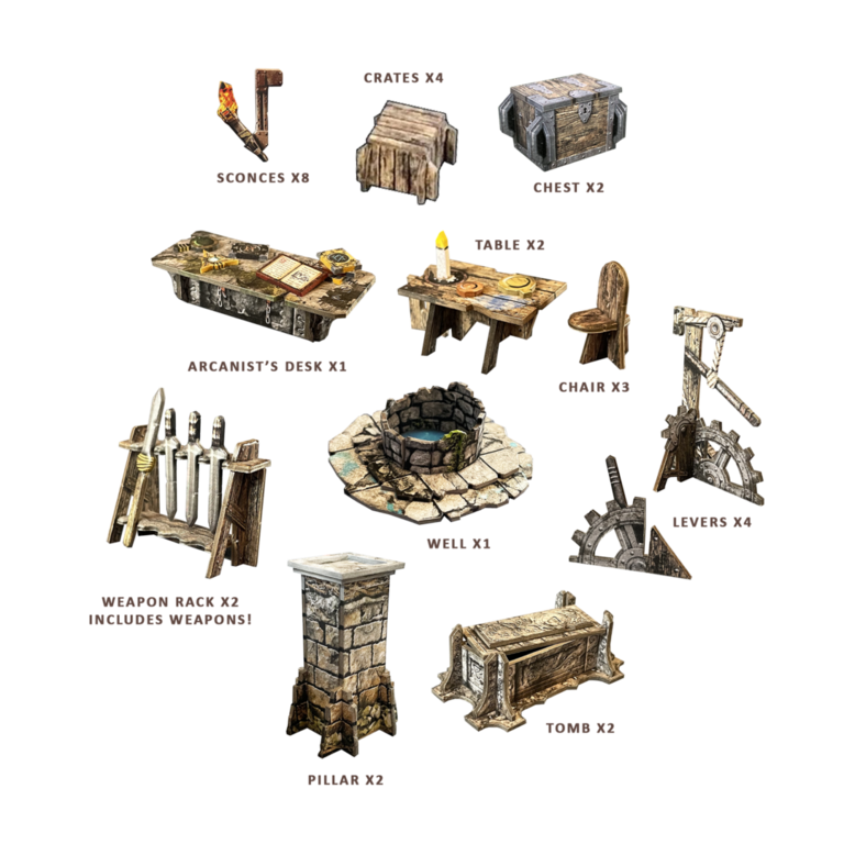 Board Game Maladum. Dungeons of Enveron (English Version)