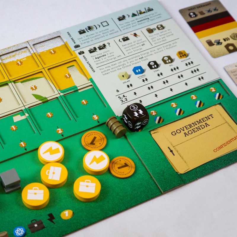 Brettspiel Manhattan Project. Energy Empire (Englische Version)