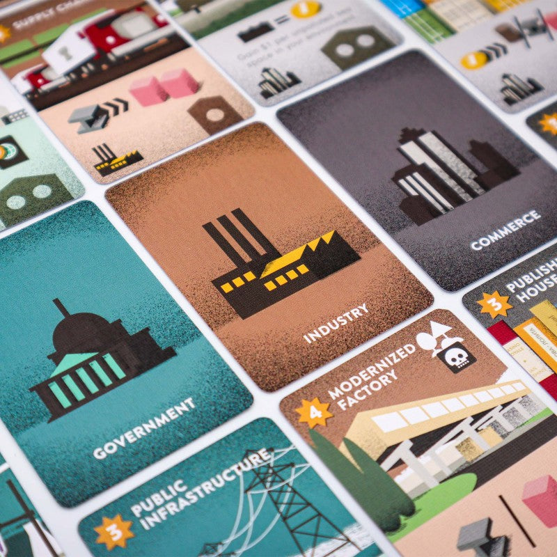 Brettspiel Manhattan Project. Energy Empire (Englische Version)