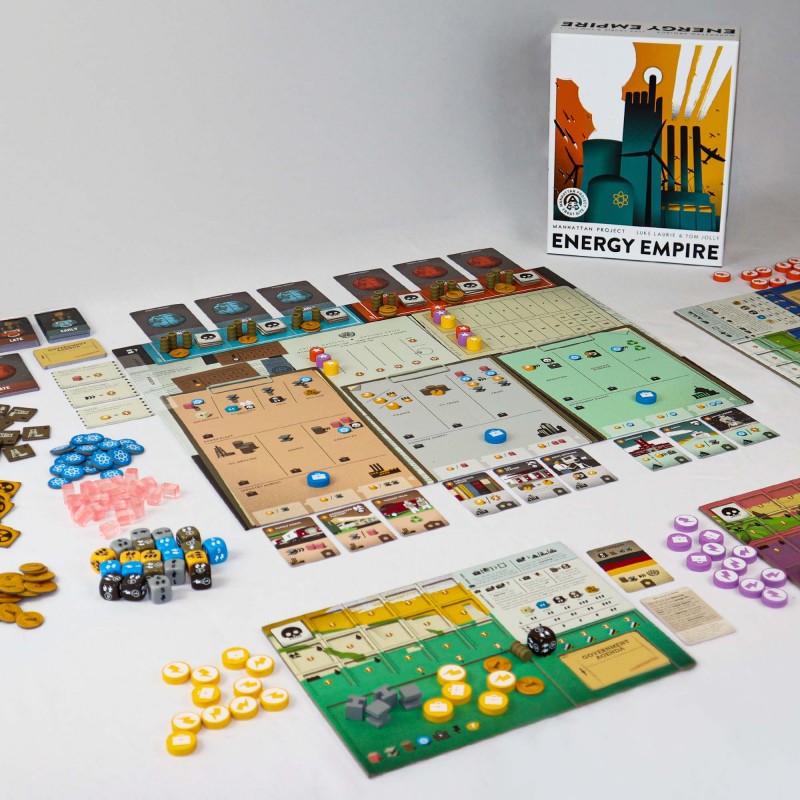 Brettspiel Manhattan Project. Energy Empire (Englische Version)