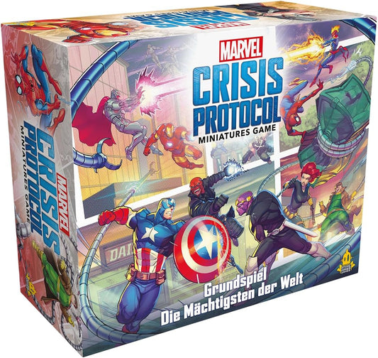 Jeu de société Marvel : Protocollo Crisis (version allemande)