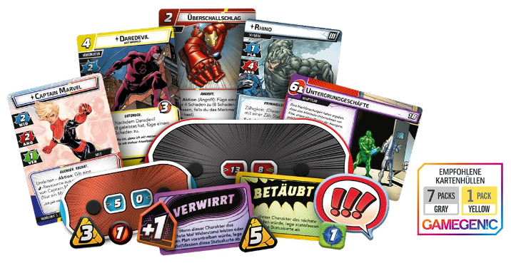 Board Game Marvel Champions: The Card Game (German Version)