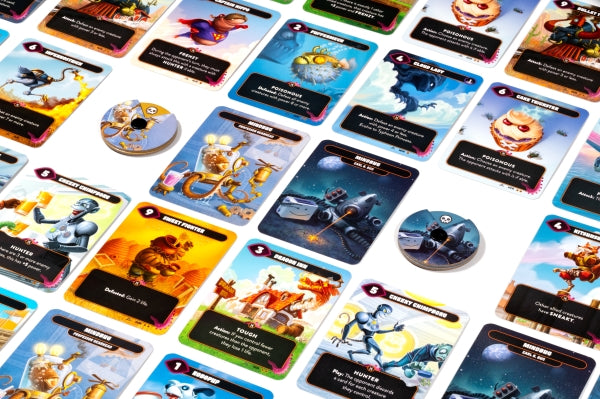 Mindbug Board Game. Beyond Evolution (German Version)