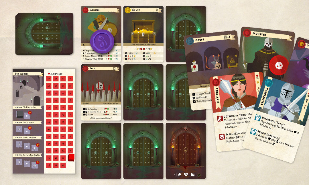 Board game Mini Rogue (English version)