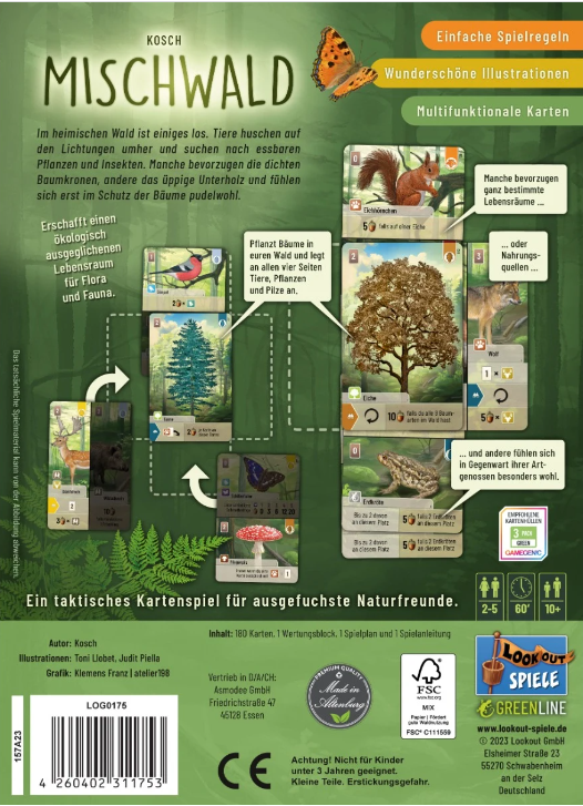 Board Game Mischwald (German Version)