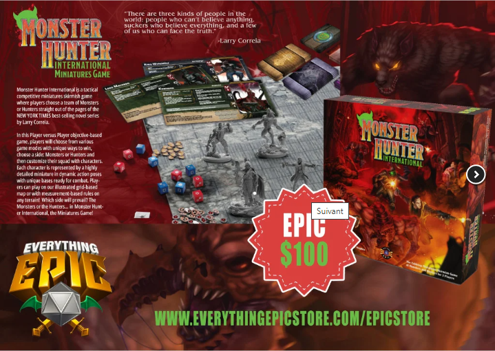 Board Game Monster Hunter. International Edition (English Version)