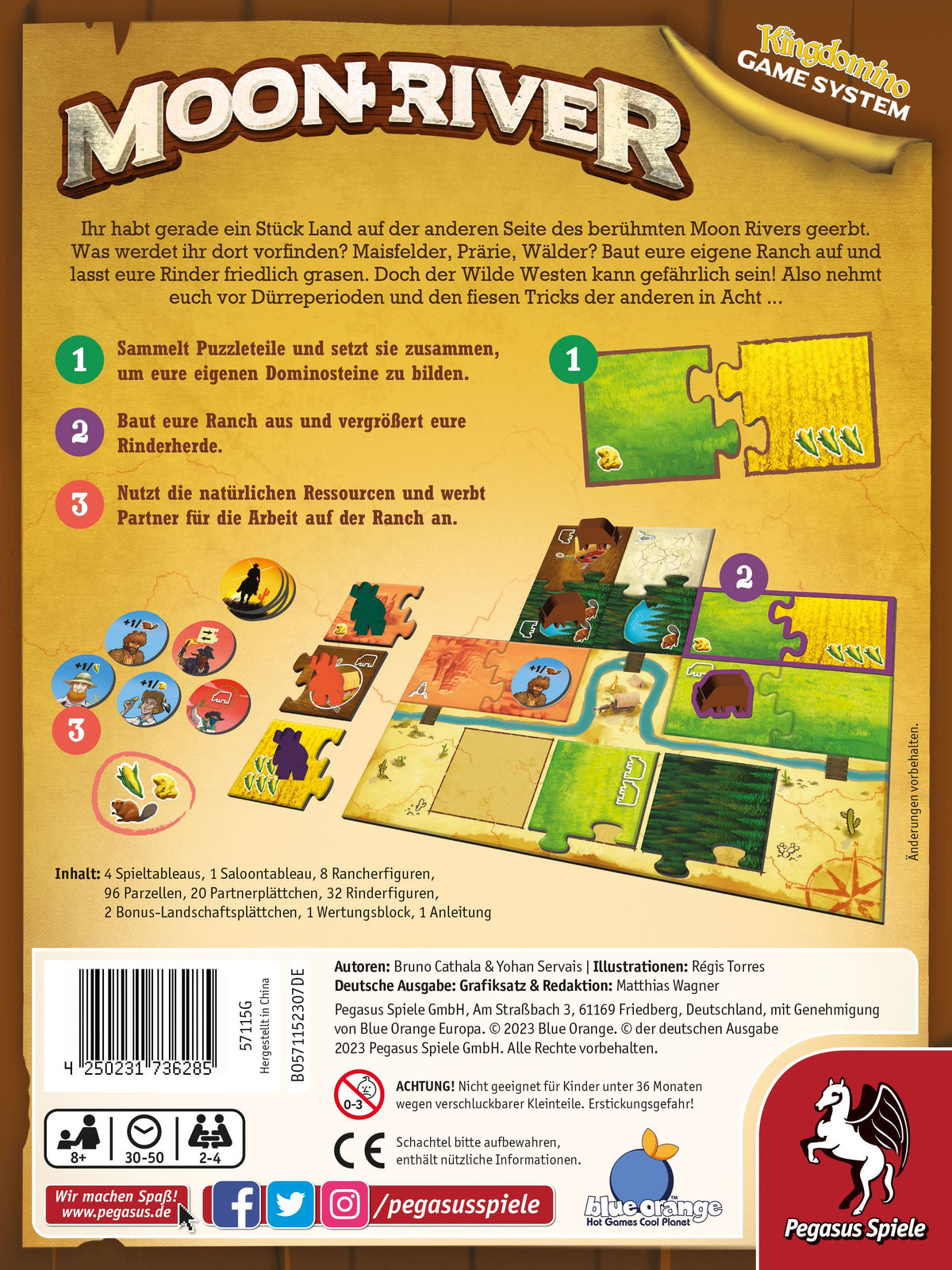 Board Game Moon River (German Version)