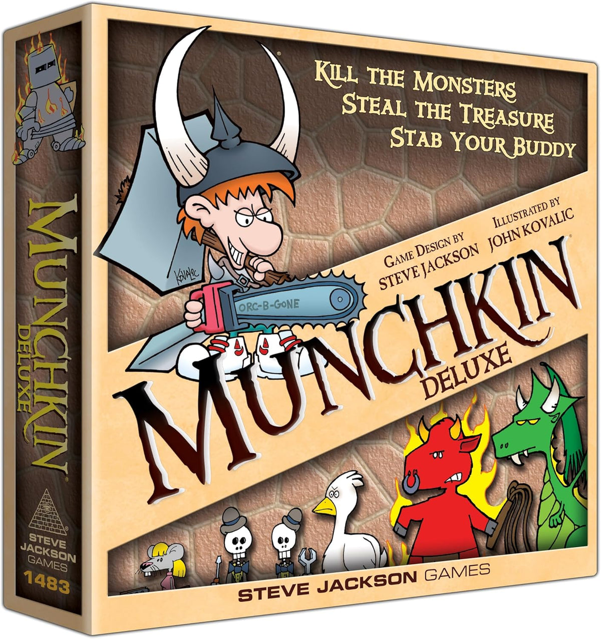 Board Game Munchkin Deluxe (English Version)