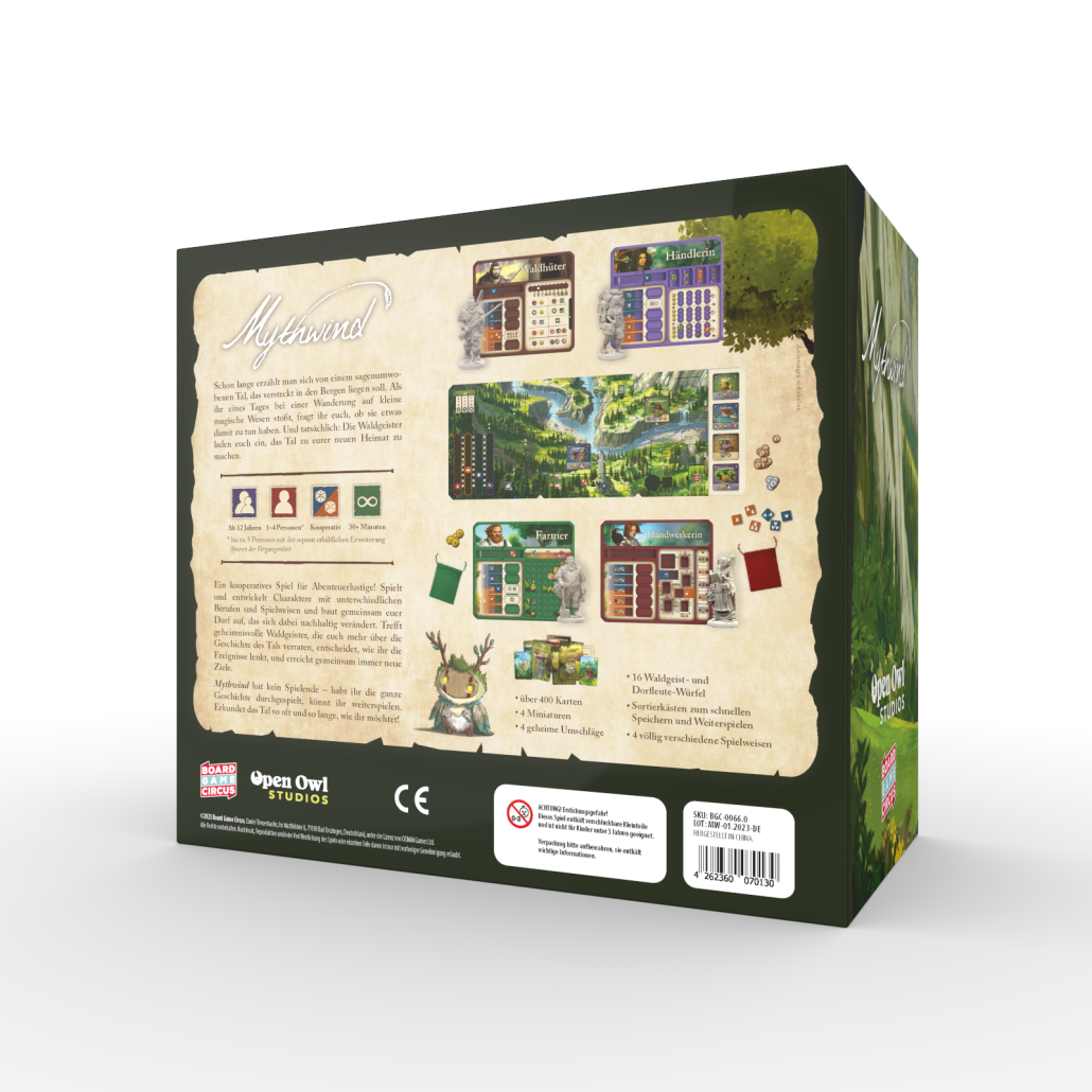 Brettspiel Mythwind (Deutsche Version)