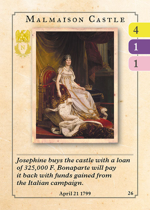 Board game Napoleon's Conquest (English version)