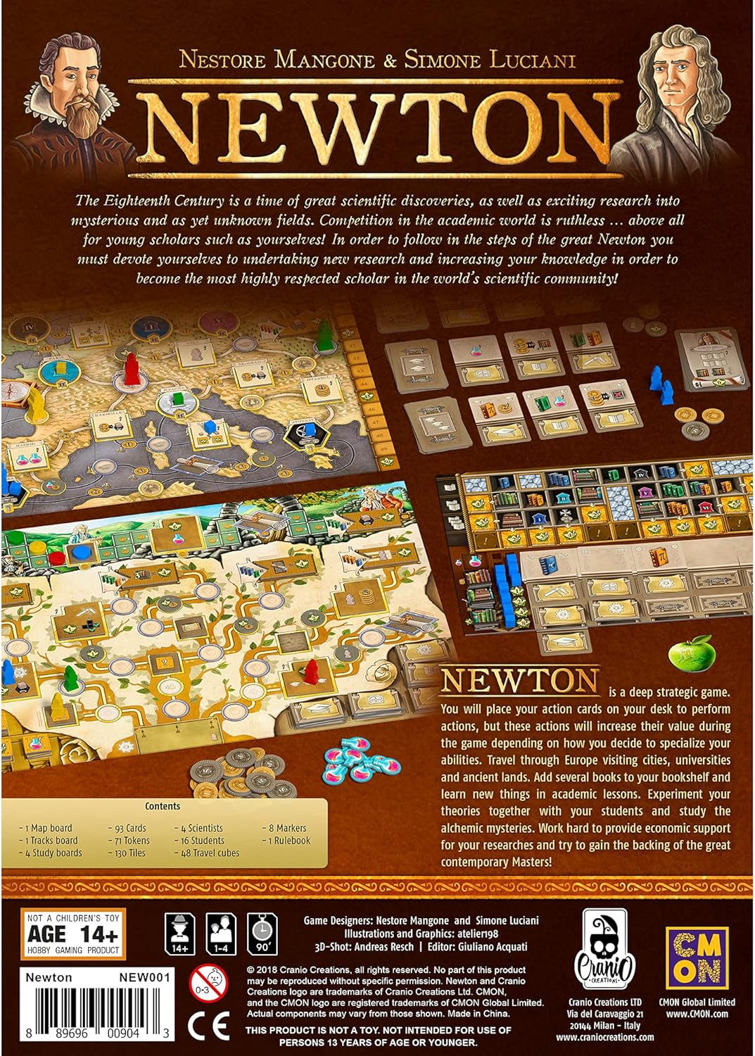 Board Game Newton (English Version)