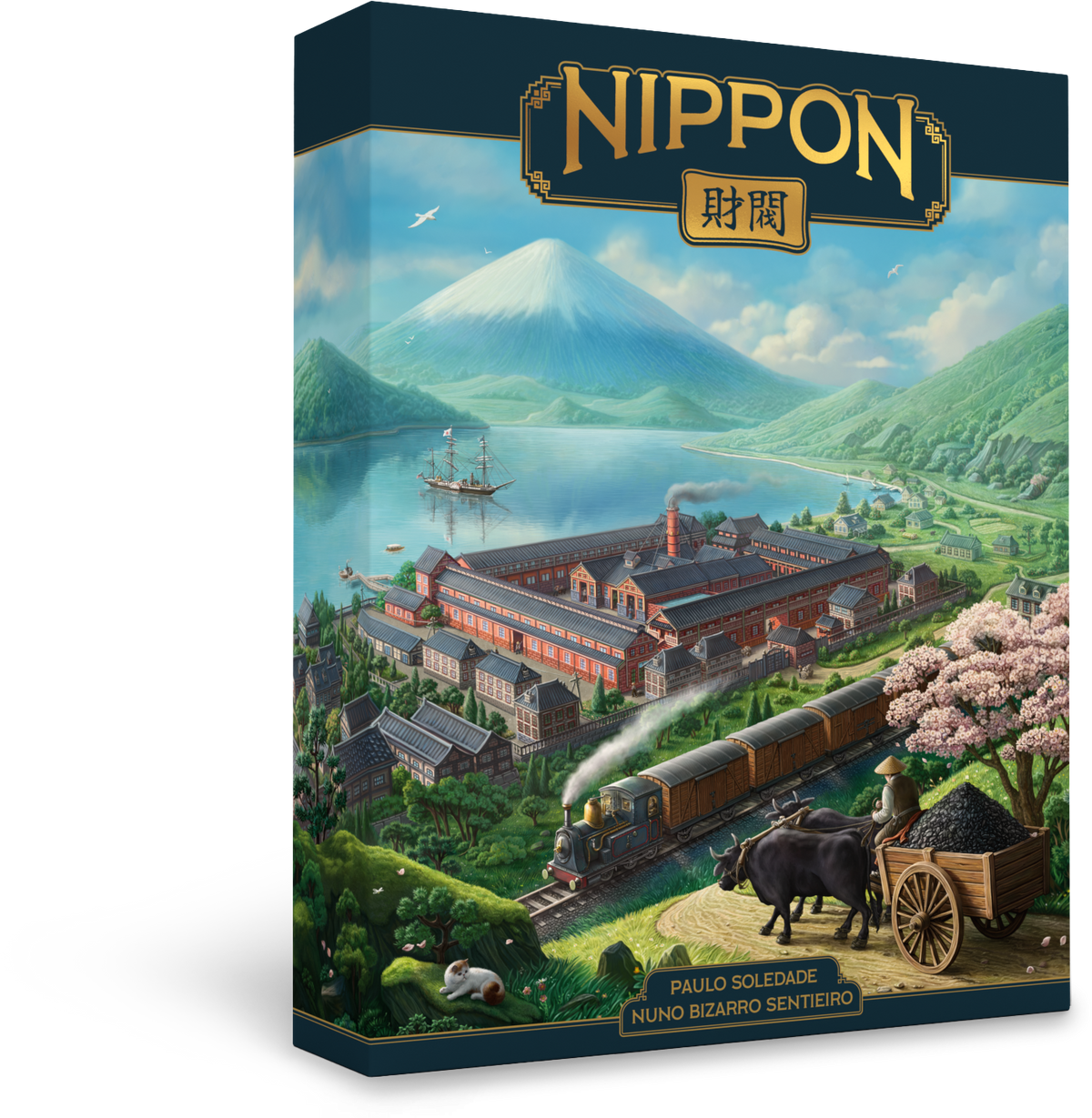 Brettspiel Nippon. Zaibatsu. Emperor's Edition (Deutsche Version)