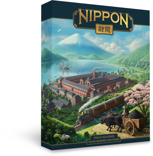 Brettspiel Nippon. Zaibatsu. Emperor's Edition (Deutsche Version)