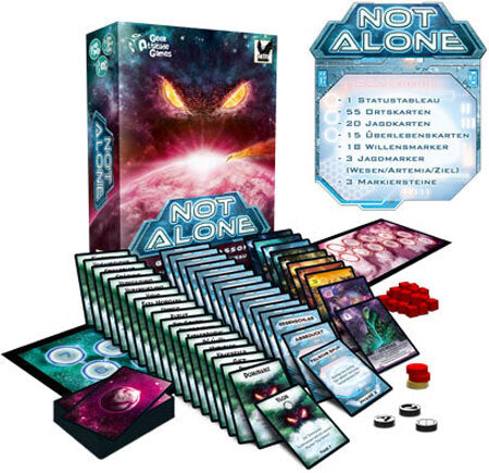 Brettspiel Not Alone (Deutsche Version)
