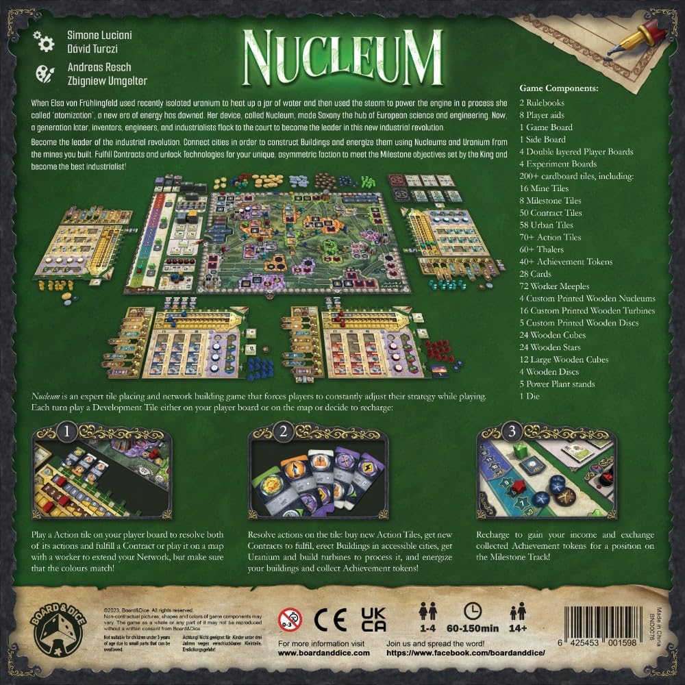 Board game Nucleum (English version)