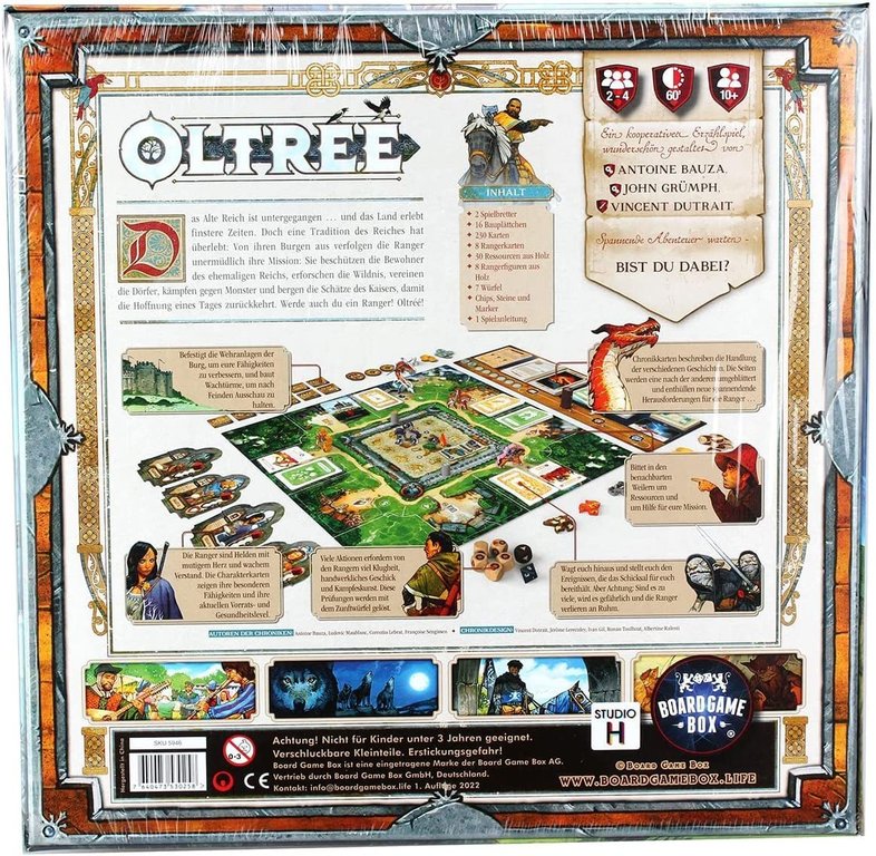 Board Game Oltree (German Version)