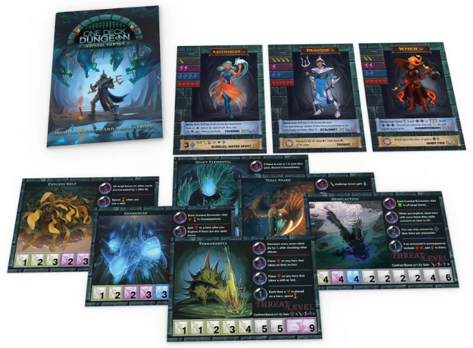 One Deck Dungeon: Abyssal Depths Expansion (English Version)