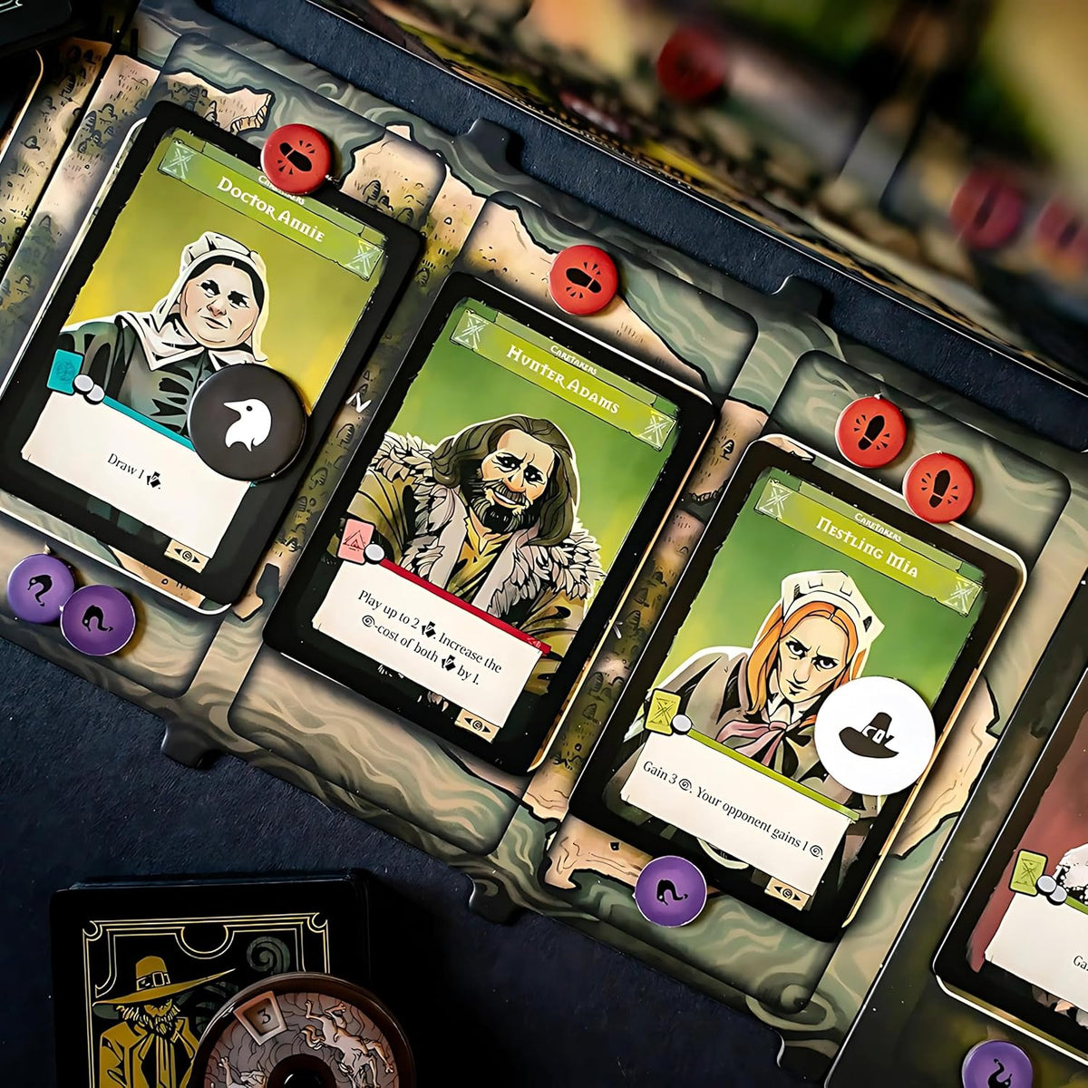 Brettspiel Pagan. Fate of Roanoke (Englische Version)