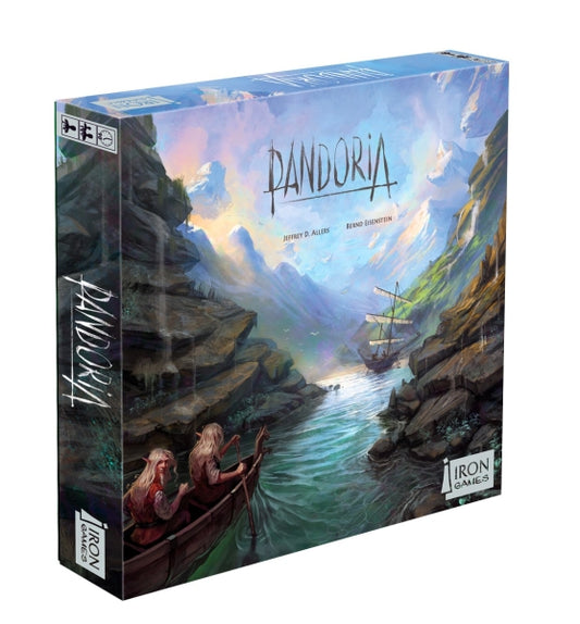 Brettspiel Pandoria (Deutsche, Englische Versionen)