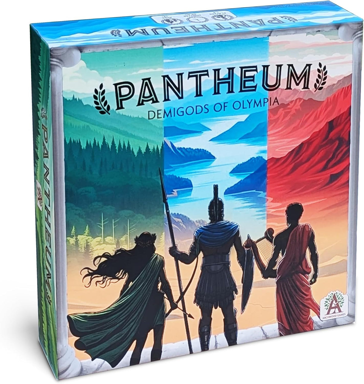 Board game Pantheum. Demigods of Olympia (English Version)