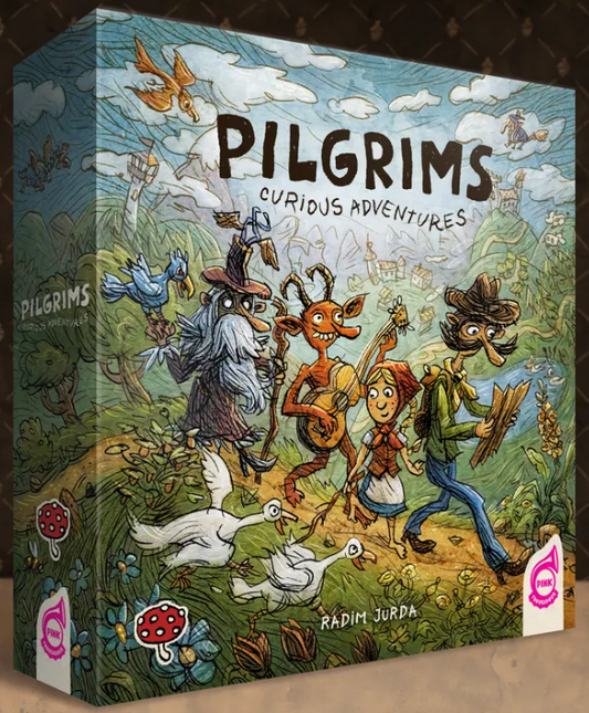 Board Game Pilgrims Curious Adventures (English Version)