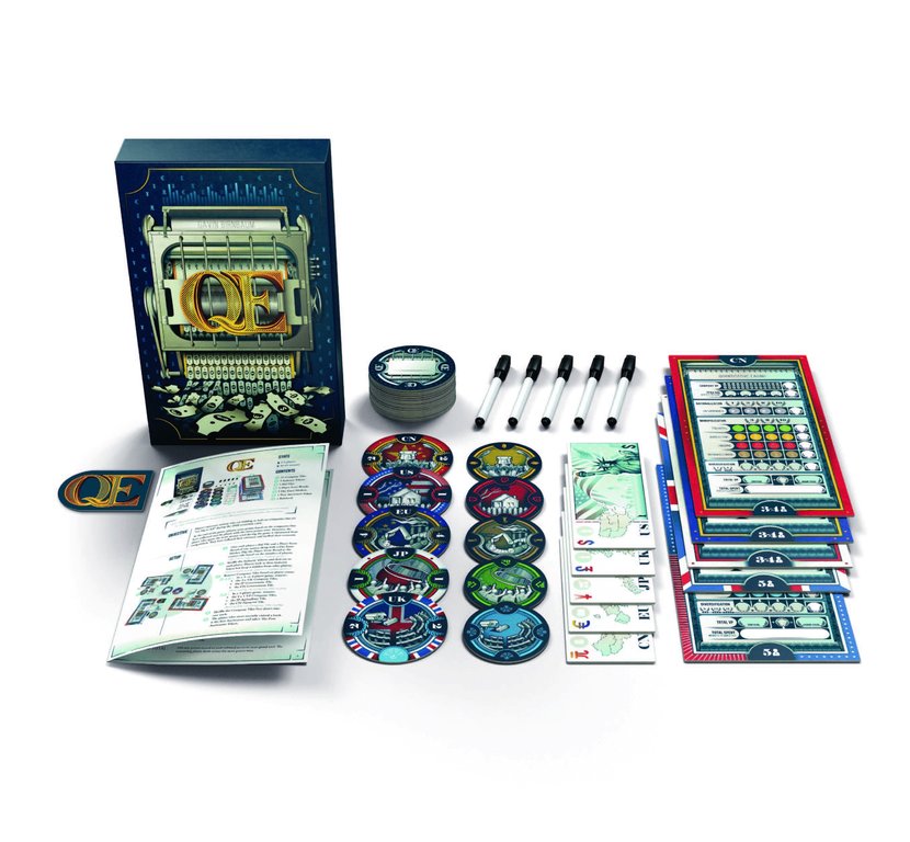 Board Game Q.E. (German Version)