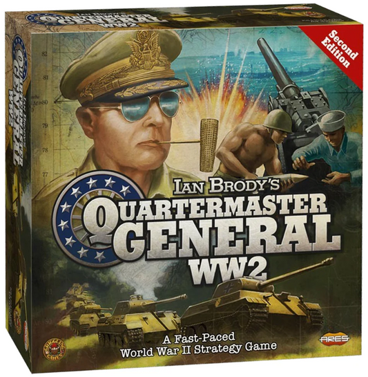 Jeu de société Quartermaster General WW2. Seconde édition (version anglaise)
