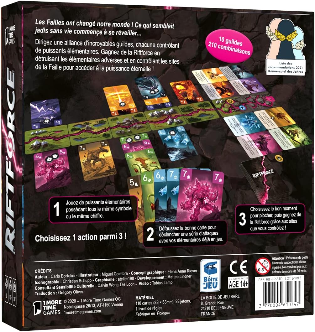 Board Game Riftforce (German Version)