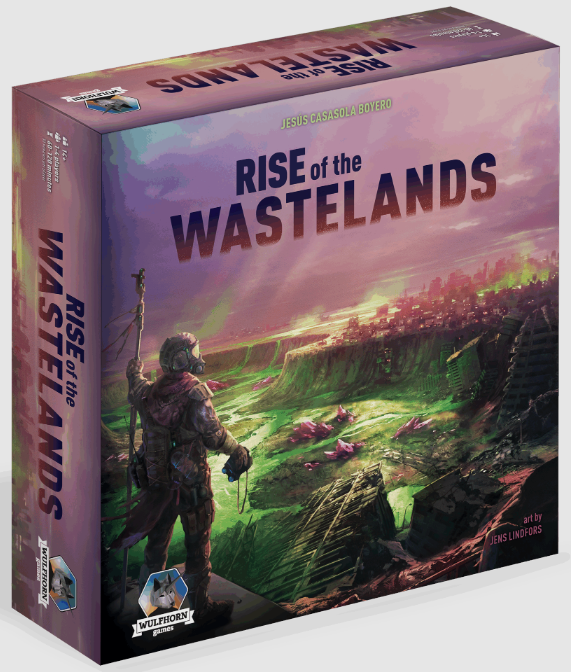 Brettspiel Rise of the Wastelands. Deluxe (Englische Version)