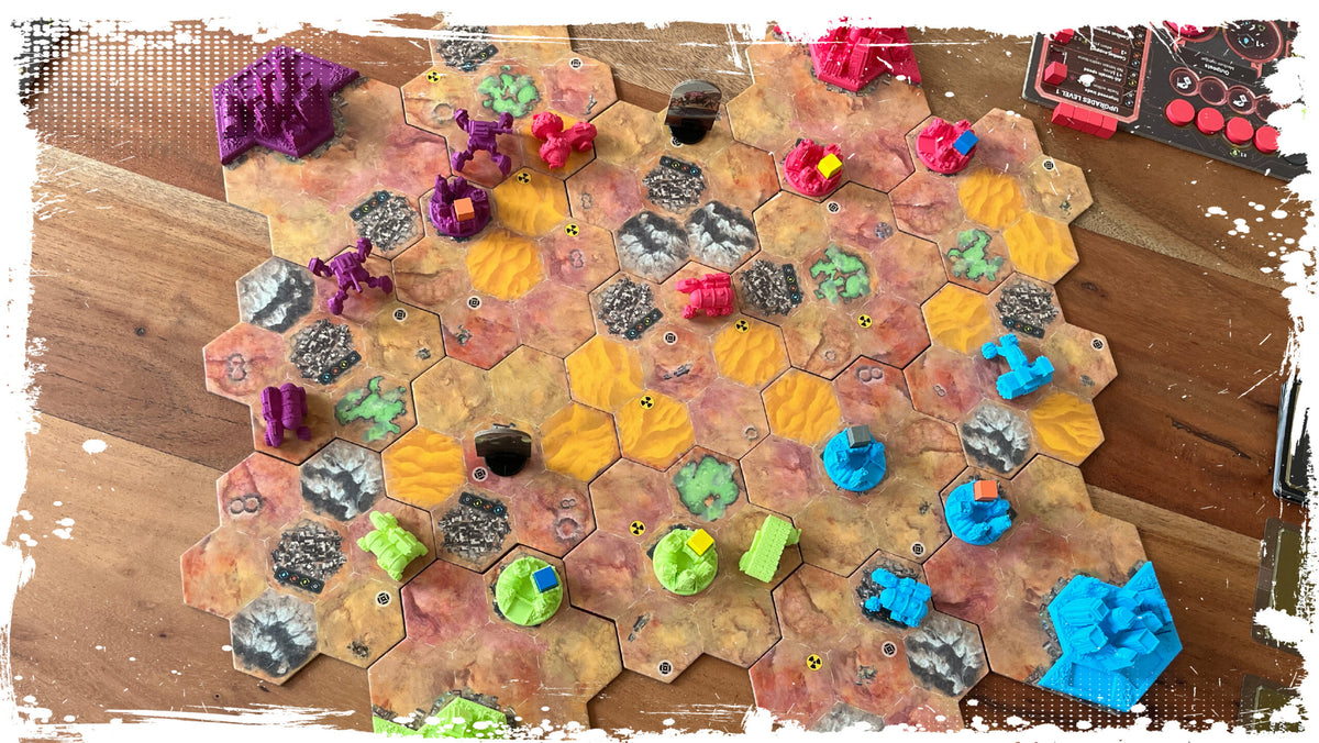 Brettspiel Rise of the Wastelands. Deluxe (Englische Version)