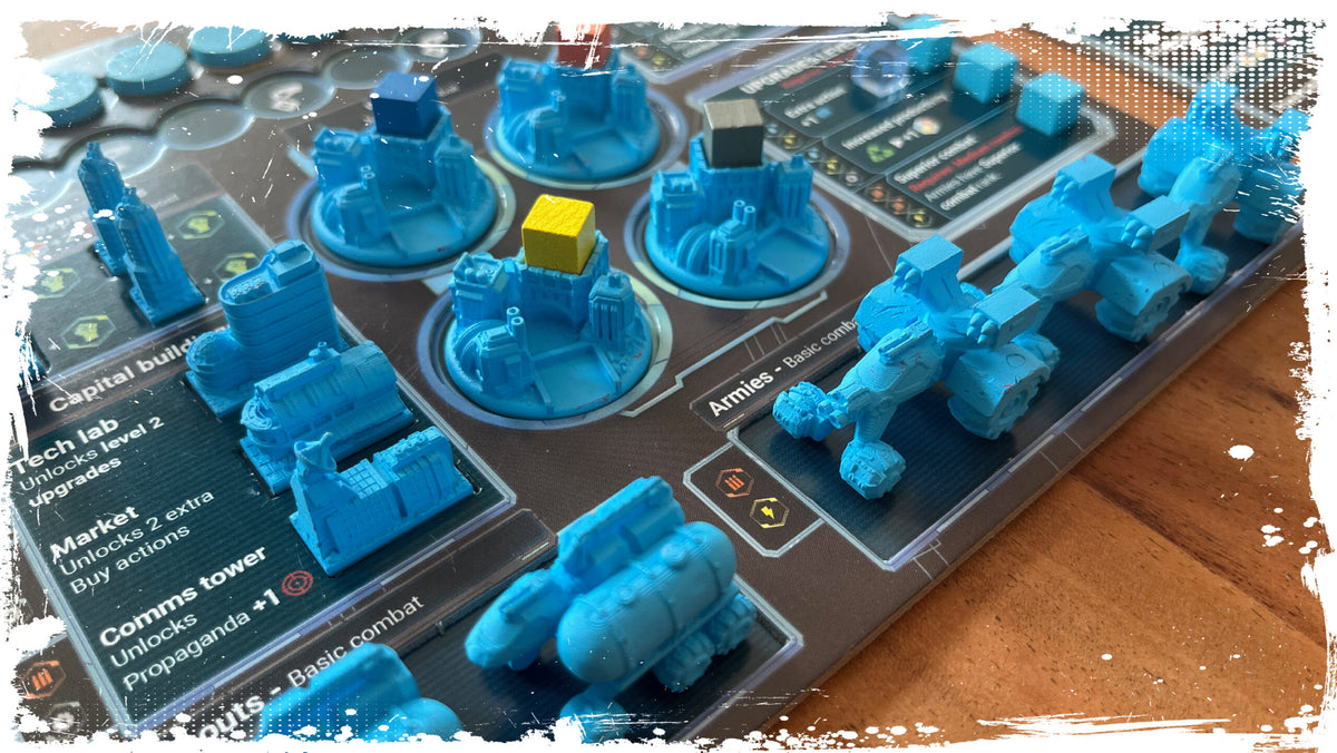 Brettspiel Rise of the Wastelands. Deluxe (Englische Version)