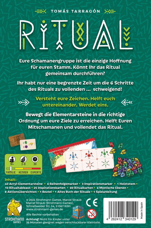 Board Game Ritual (German Version)