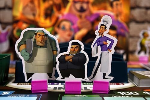 Board game Rival Restaurants (German Version)