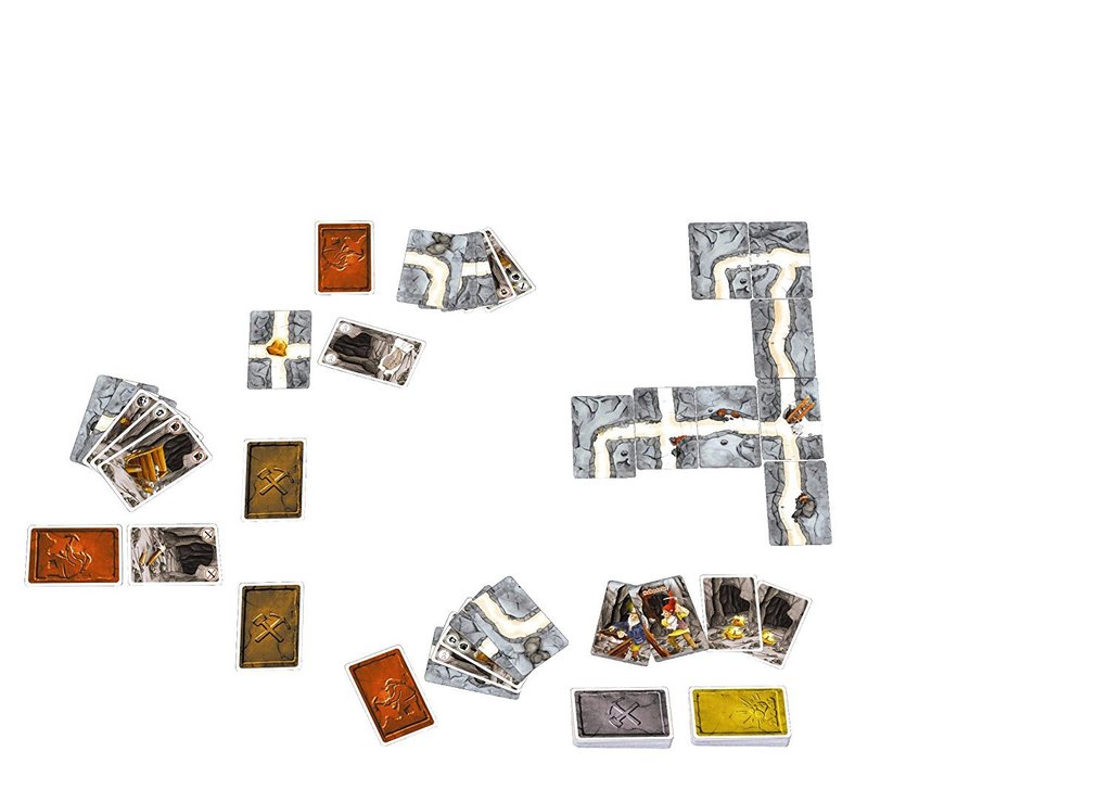 Brettspiele Saboteur. Teile 1+2 (Deutsche Versionen)
