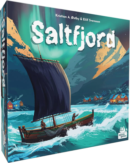 Board Game Saltfjord (English Edition)
