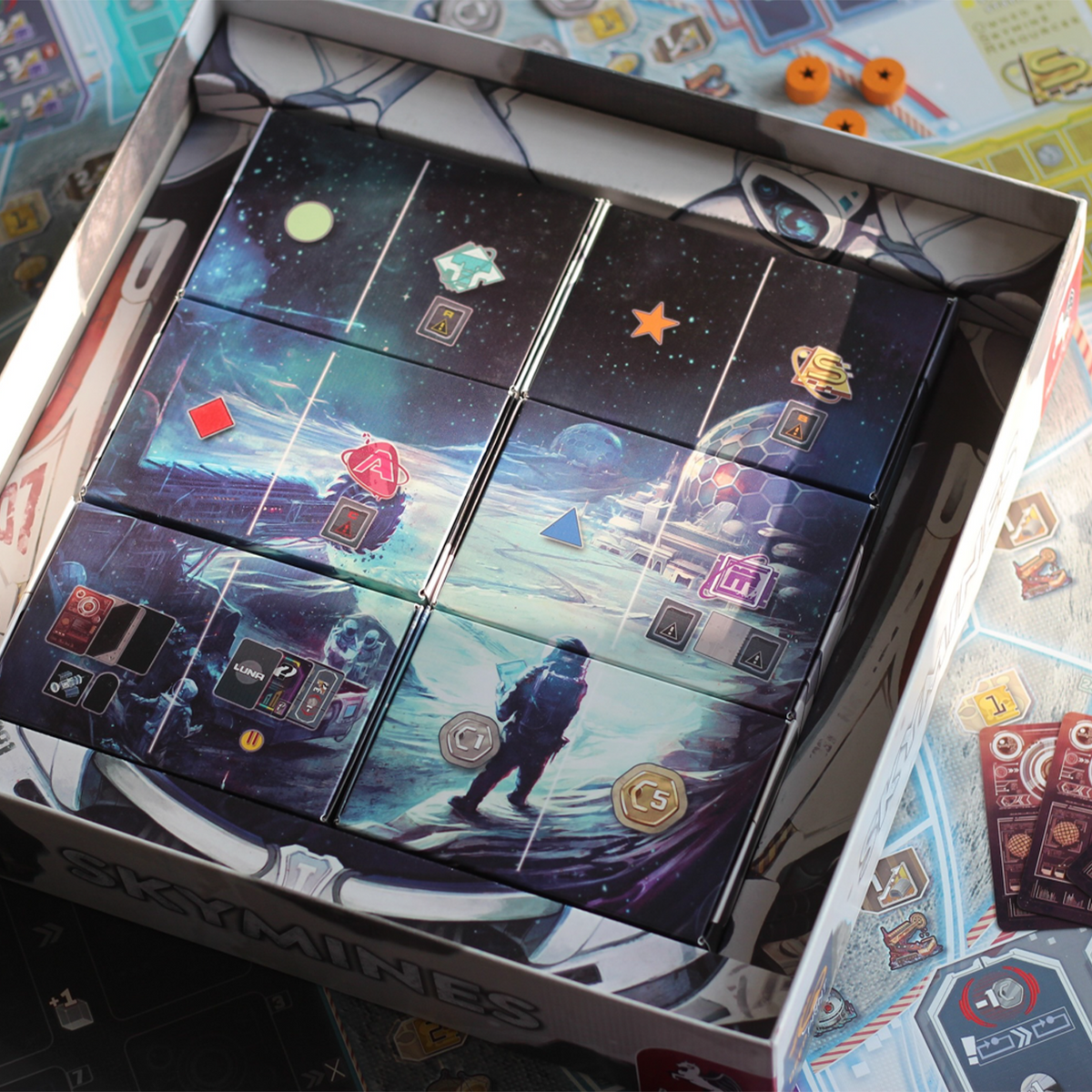 Brettspiel Skymines (Deutsche Version)