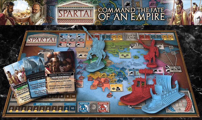 Brettspiel Sparta. Deluxe Edition (Englische Version)