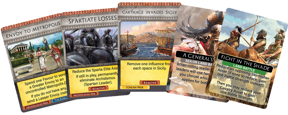Brettspiel Sparta. Deluxe Edition (Englische Version)